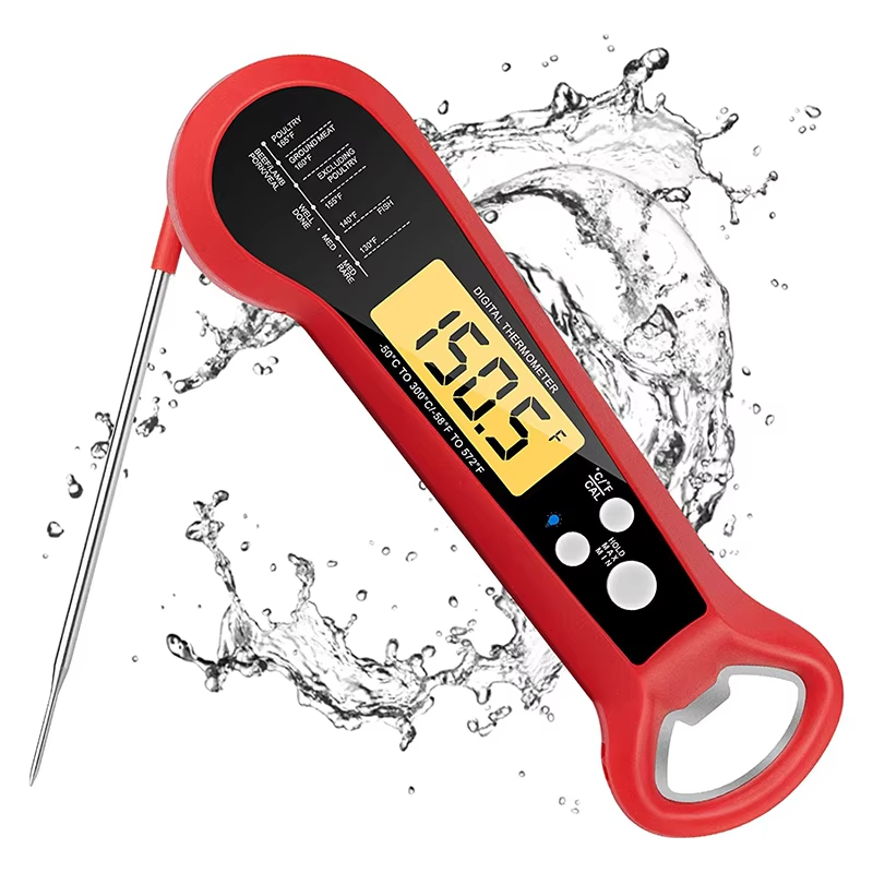 Digital Thermometer Probe - LMETJMA ميزان حرارة اللحوم الرقمي قراءة