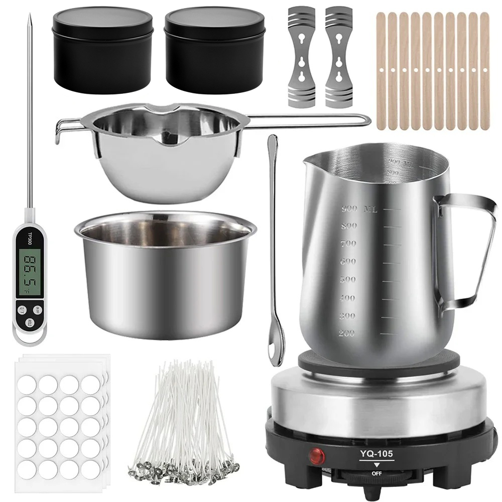 Candle Making Supplies Usa - مجموعة صناعة الشموع Glintmos DIY مع