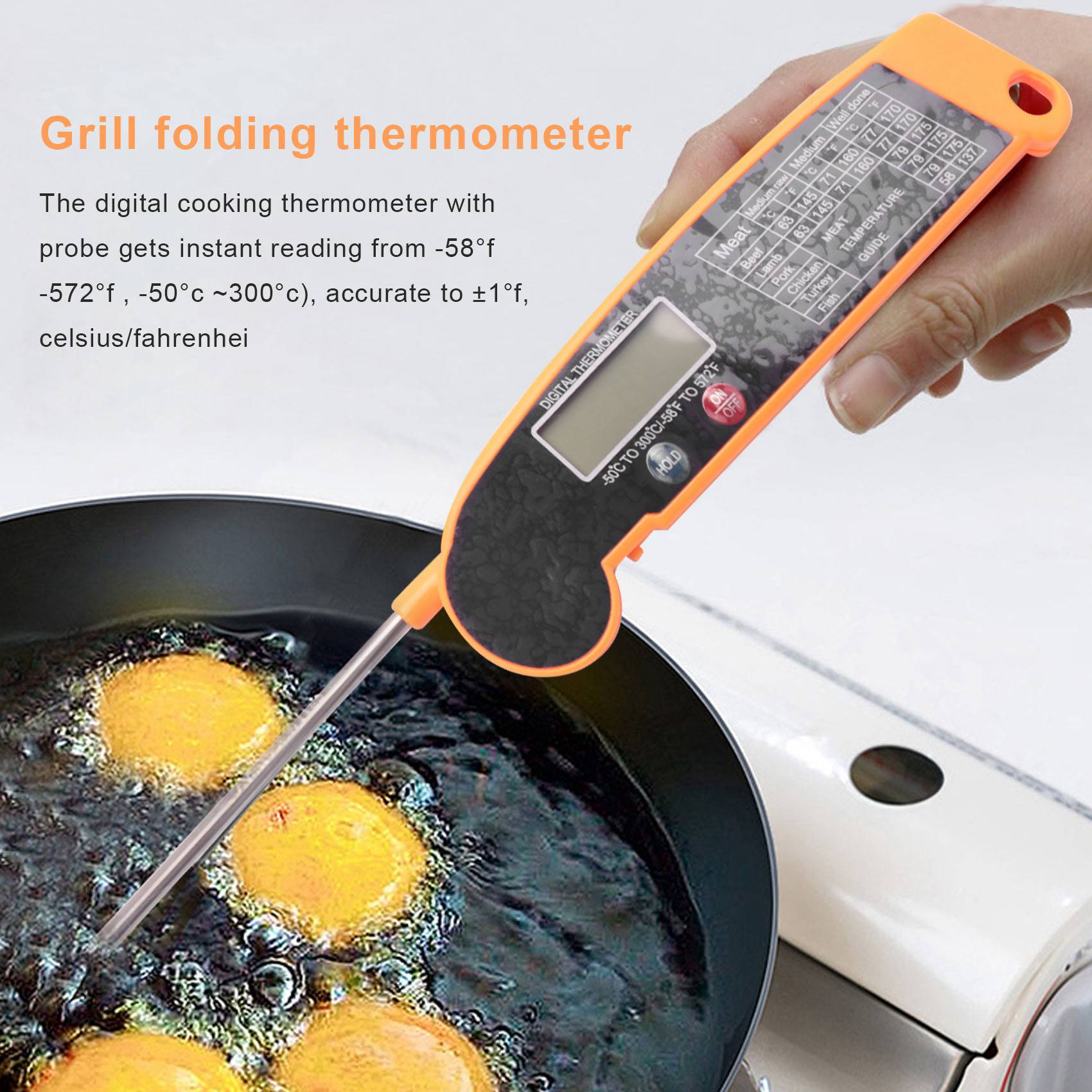 مقياس حرارة اللحوم الرقمي الفو - مراجعة Digital Thermometer Probe وسعره