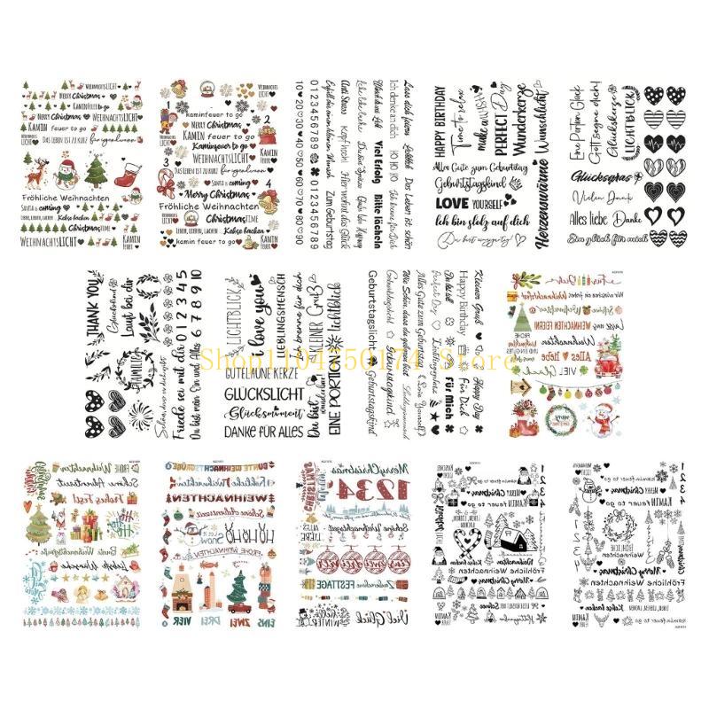 ملصقات شموع عيد الميلاد لمستلز - مراجعة Candle Supplies For Sale وسعره
