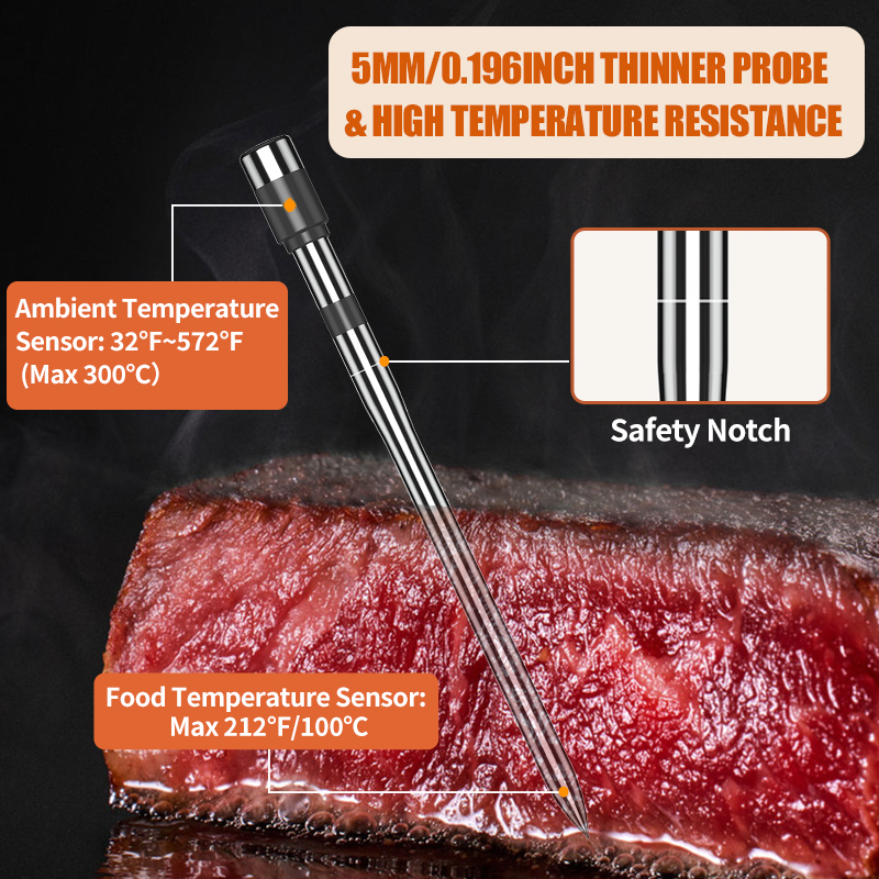 ميزان حرارة اللحوم، مسبار لاسل - مراجعة Digital Thermometer Probe وسعره