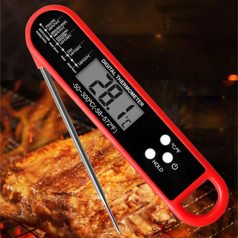 ميزان حرارة رقمي قابل للطي للح - مراجعة Digital Thermometer Probe وسعره