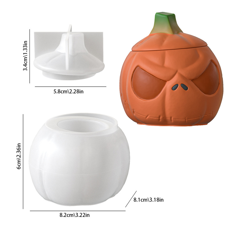 طقم من وعاءين لتخزين اليقطين م - مراجعة Candle Supplies Jars وسعره