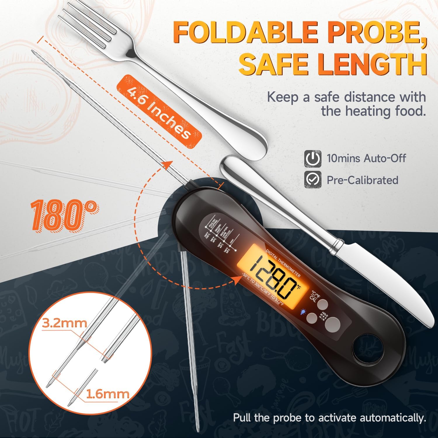 ميزان حرارة اللحوم الرقمي للقر - مراجعة Digital Thermometer Probe وسعره