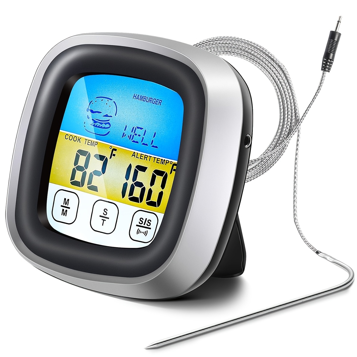ميزان حرارة رقمي للحوم مع مؤقت - مراجعة Digital Thermometer Probe وسعره