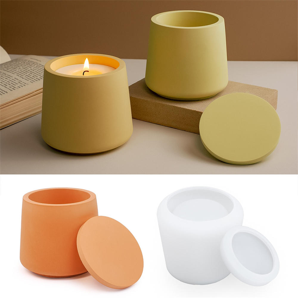 شمعة جرة قالب من السيليكون مع  - مراجعة Candle Supplies Jars وسعره