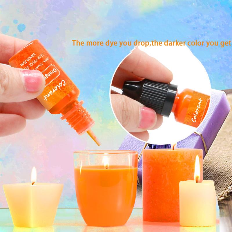 تلوين صبغة الشمع ، شمع الصويا  - مراجعة Candle Supplies Beeswax وسعره