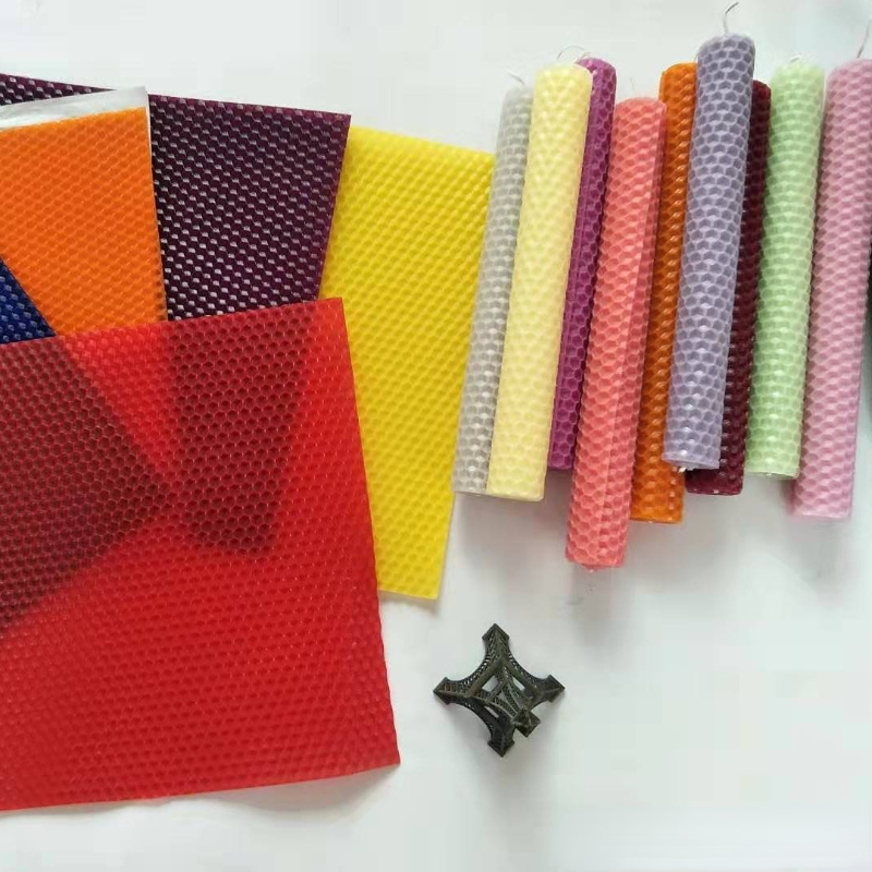 2 قطعة 20*20 سنتيمتر اللون شمع - مراجعة Candle Supplies Beeswax وسعره