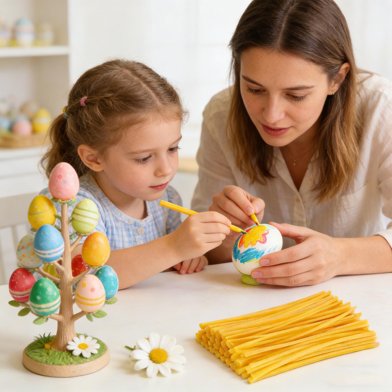 أعواد شمع العسل لتزيين البيض 1 - مراجعة Candle Supplies Beeswax وسعره