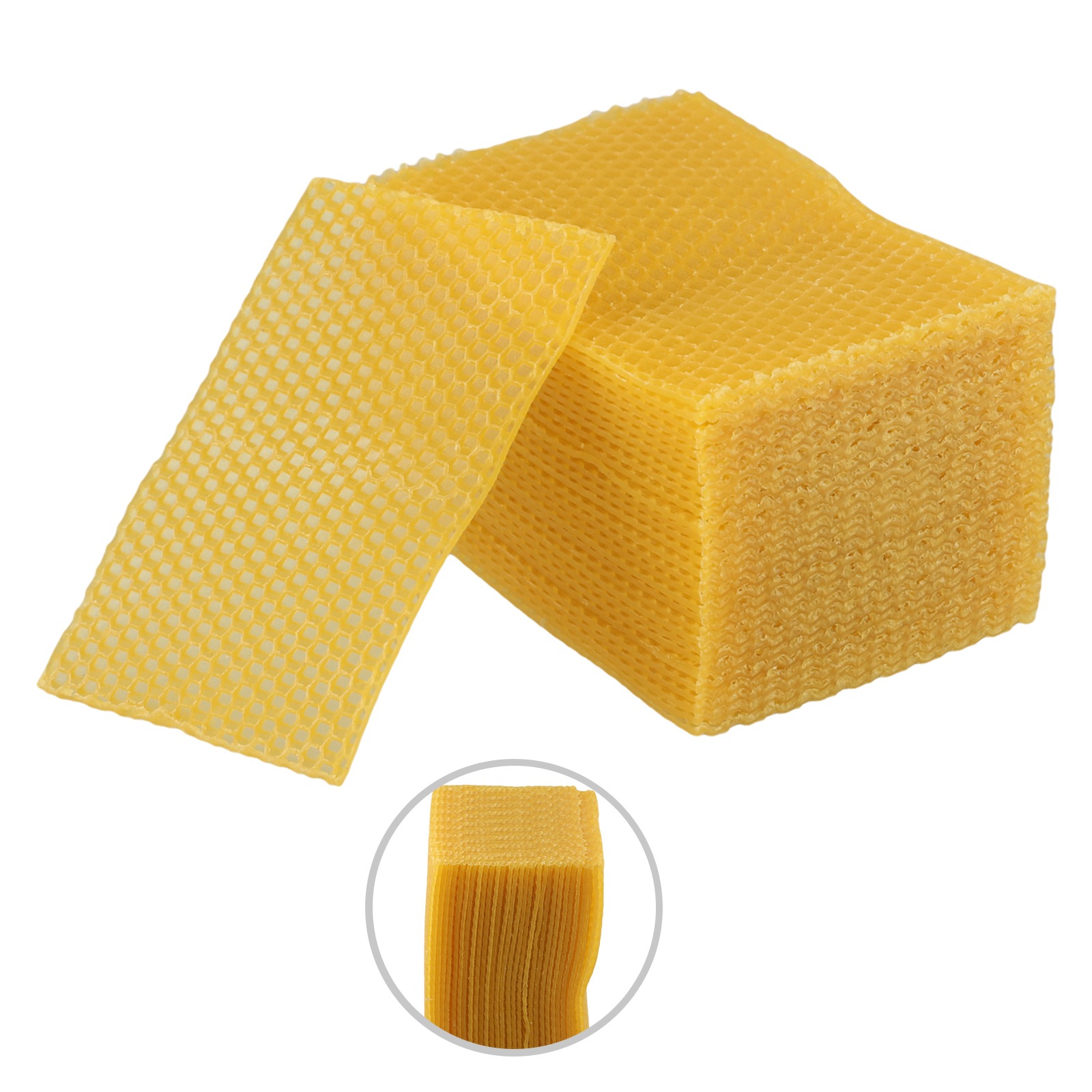 ألواح شمع العسل لأساسات خلايا  - مراجعة Candle Supplies Beeswax وسعره