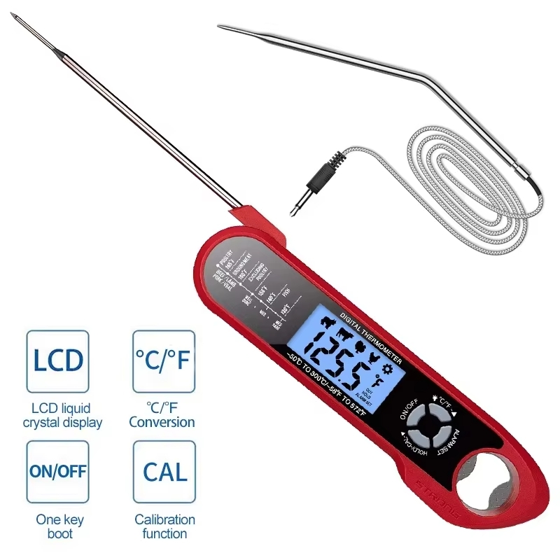 ميزان حرارة رقمي للحوم بمجس مز - مراجعة Digital Thermometer Probe وسعره