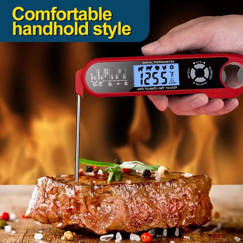 ميزان حرارة رقمي للحوم بمجس مز - مراجعة Digital Thermometer Probe وسعره