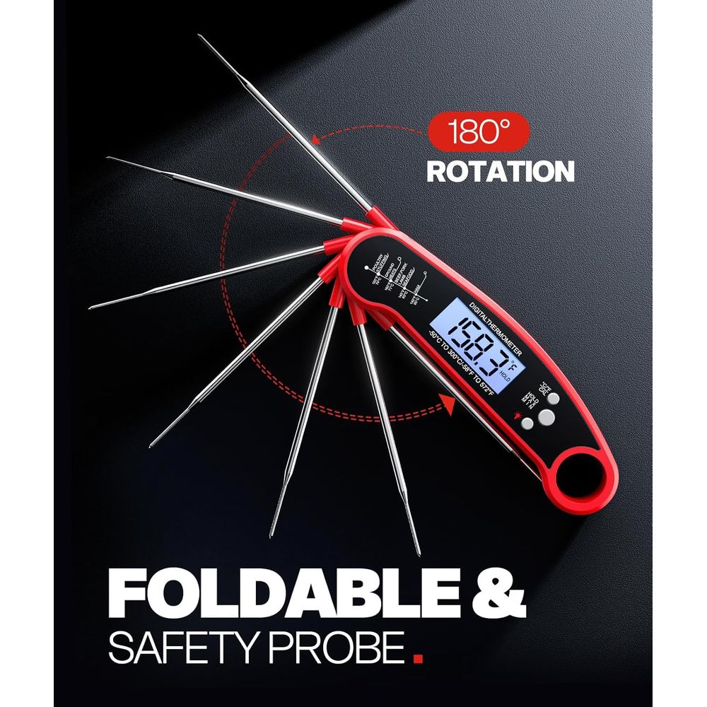 ميزان حرارة رقمي للحوم للشواء، - مراجعة Digital Thermometer Probe وسعره