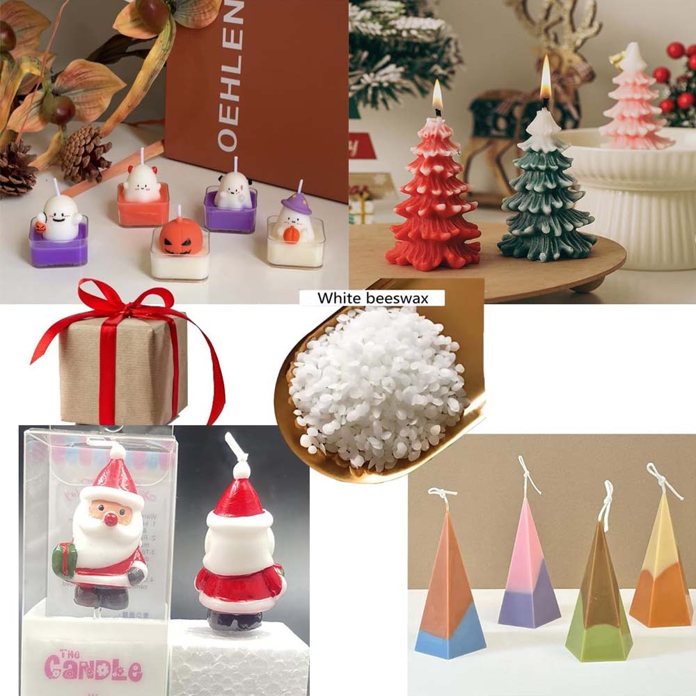 100 جرام شمع العسل الأبيض الطب - مراجعة Candle Supplies Beeswax وسعره